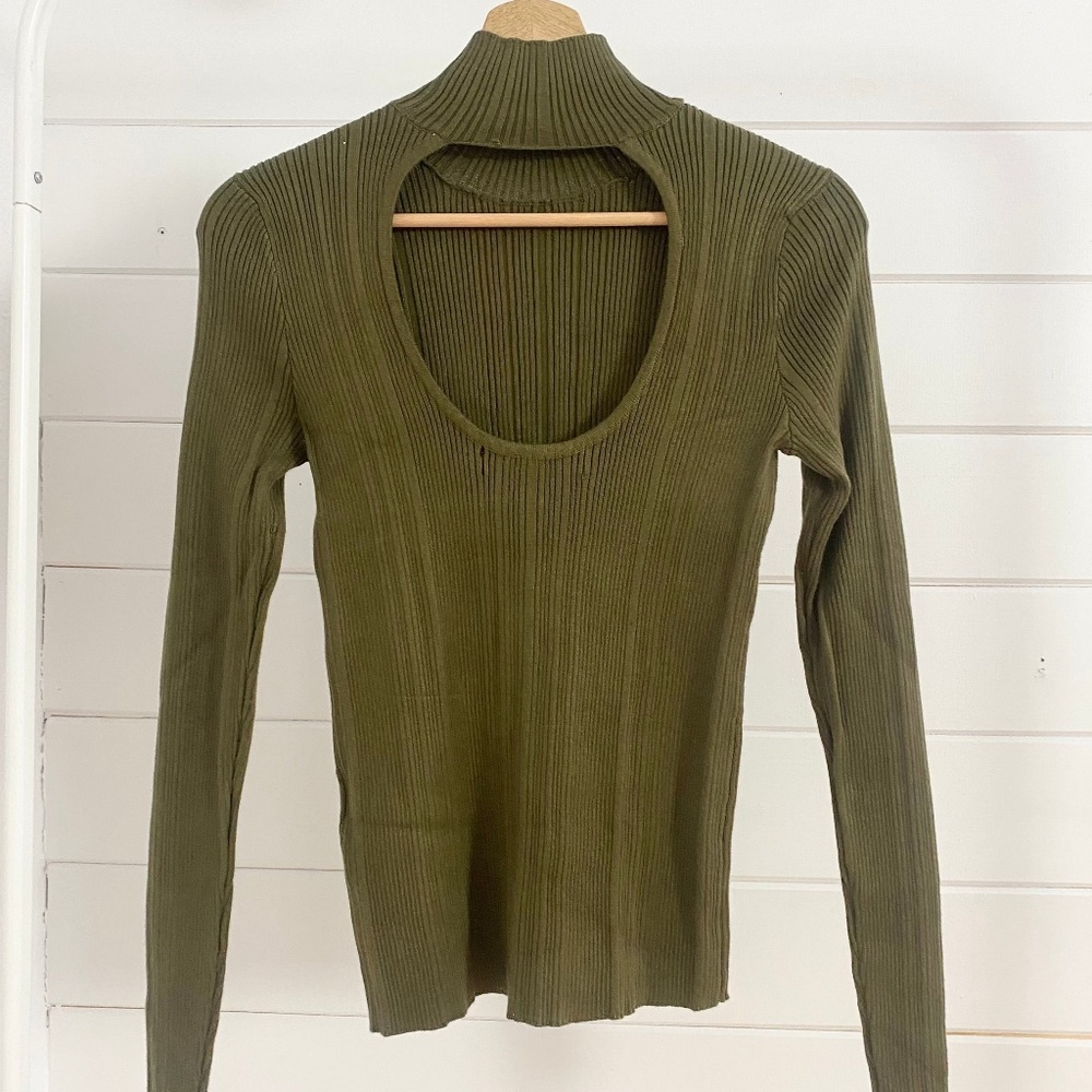 Vero moda keyhole back turtleneck